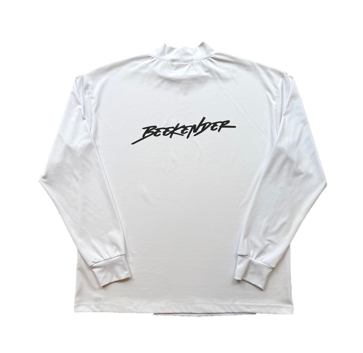 Mock neck L/S shirt WHT
