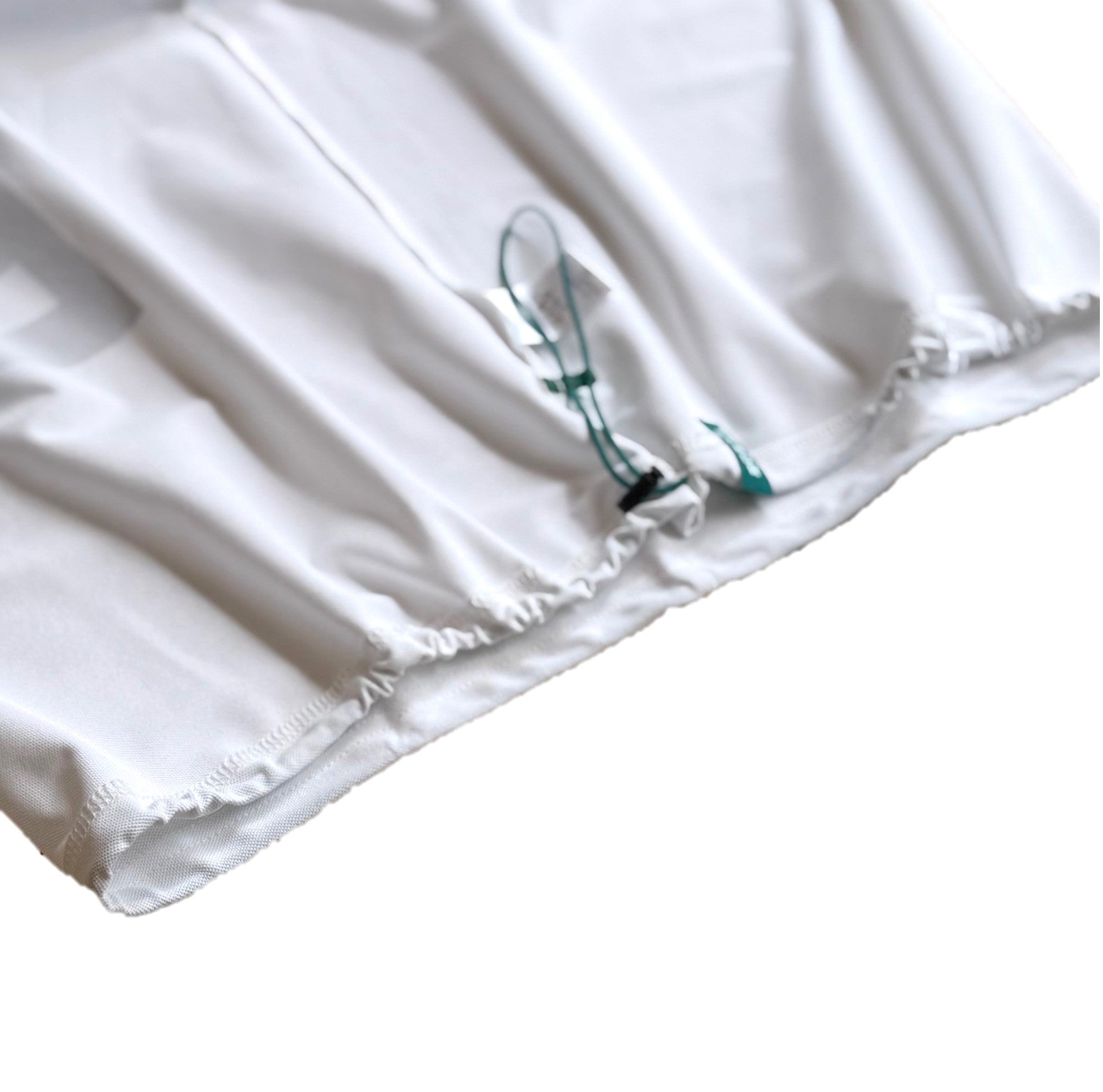 H/S Mockneck shirts art logo pt WHT