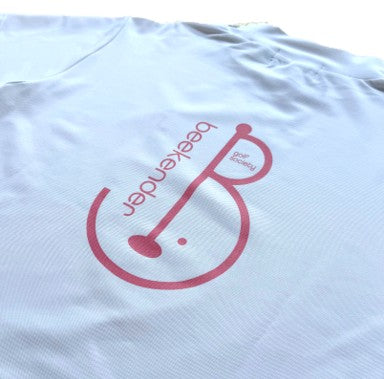 H/S Mockneck shirts B pinflag pt WHT