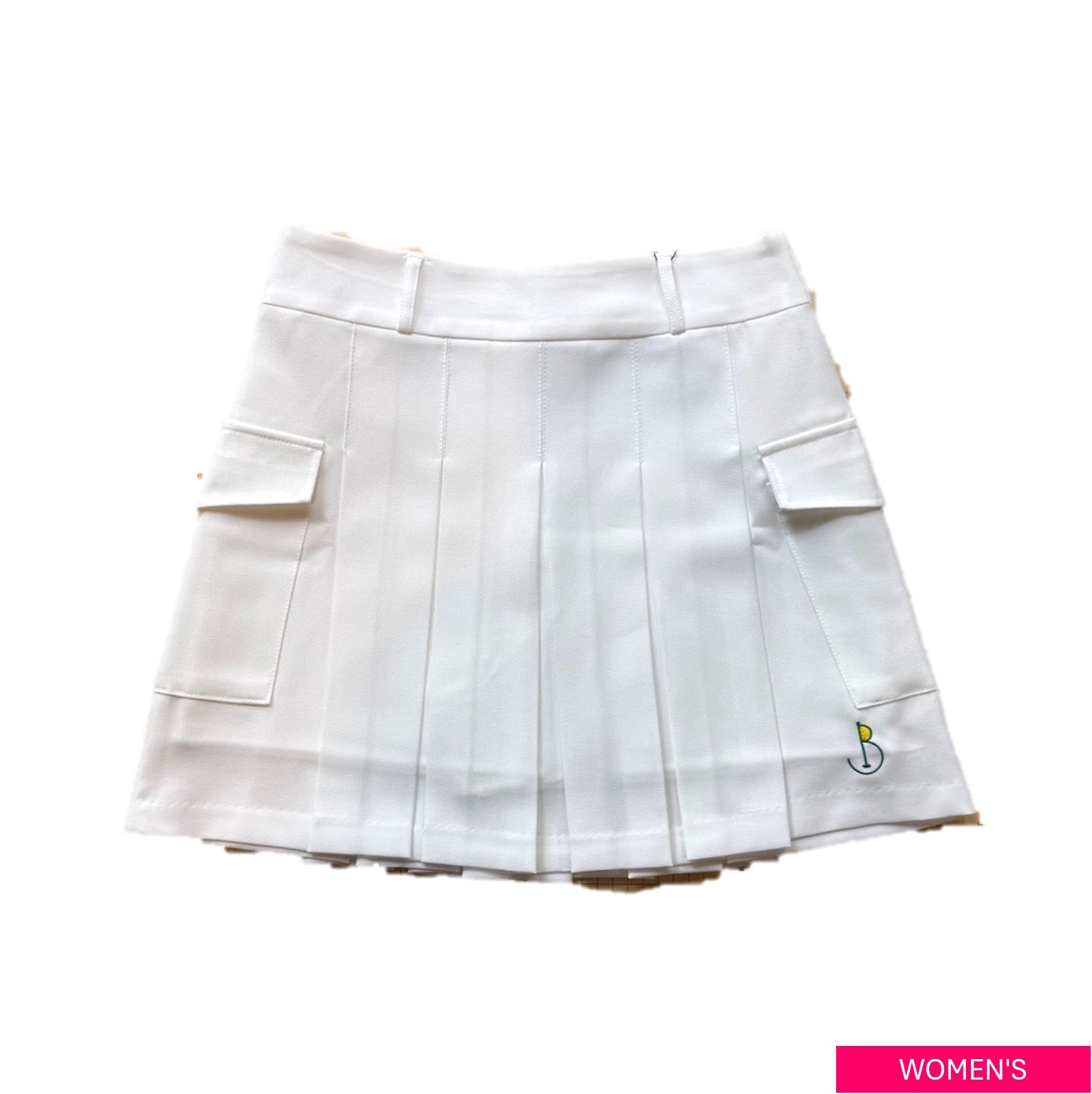 Pleated skirt WHT