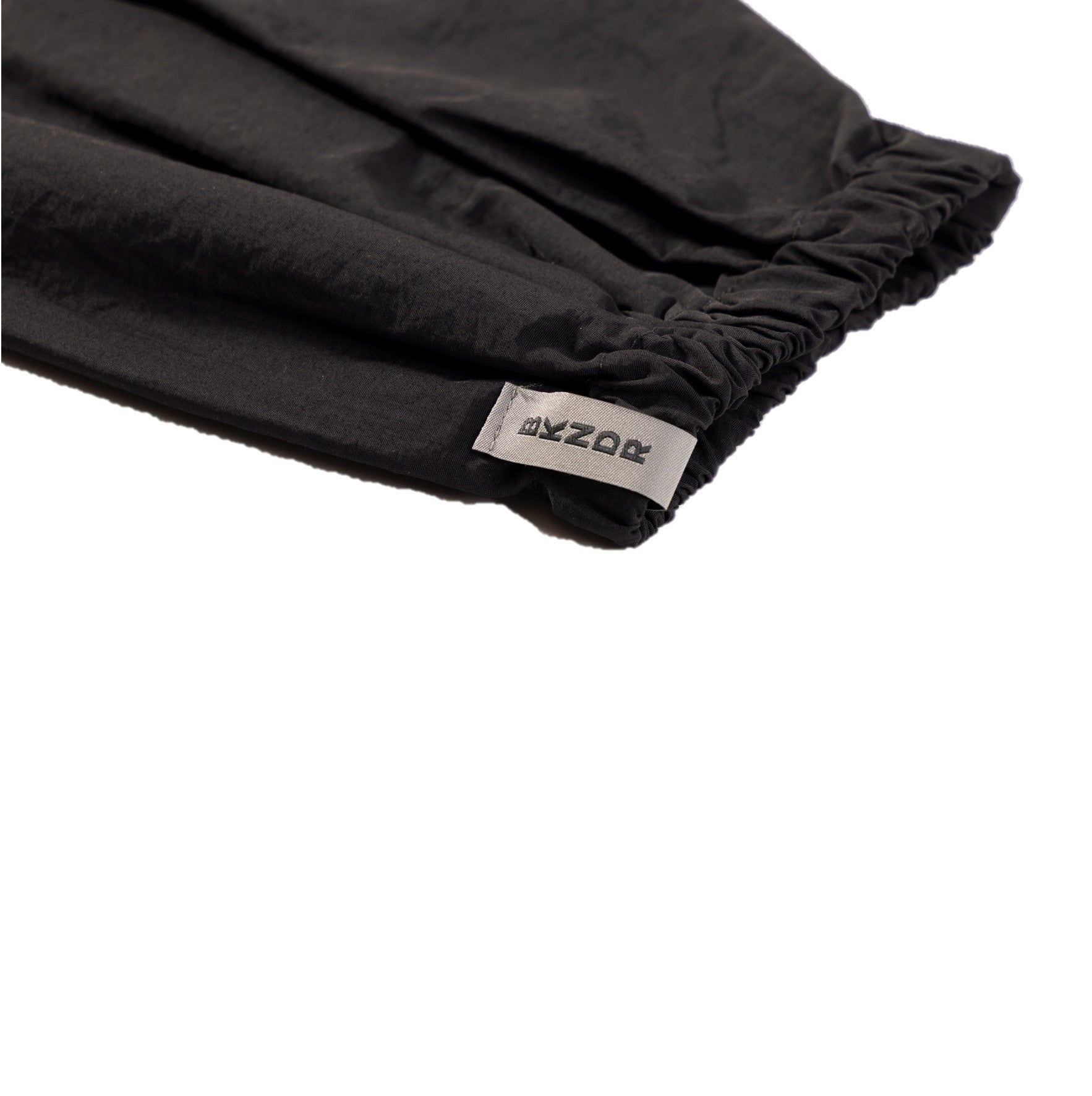 Nylon track pants BLK