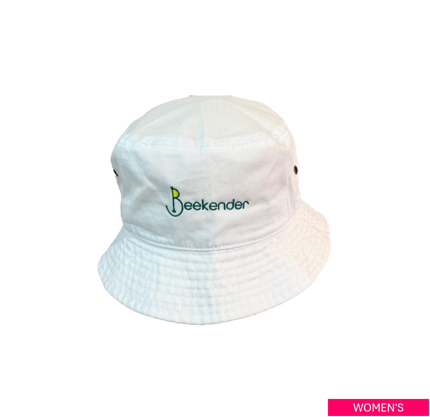 Bucket hat WHT(GRN logo)