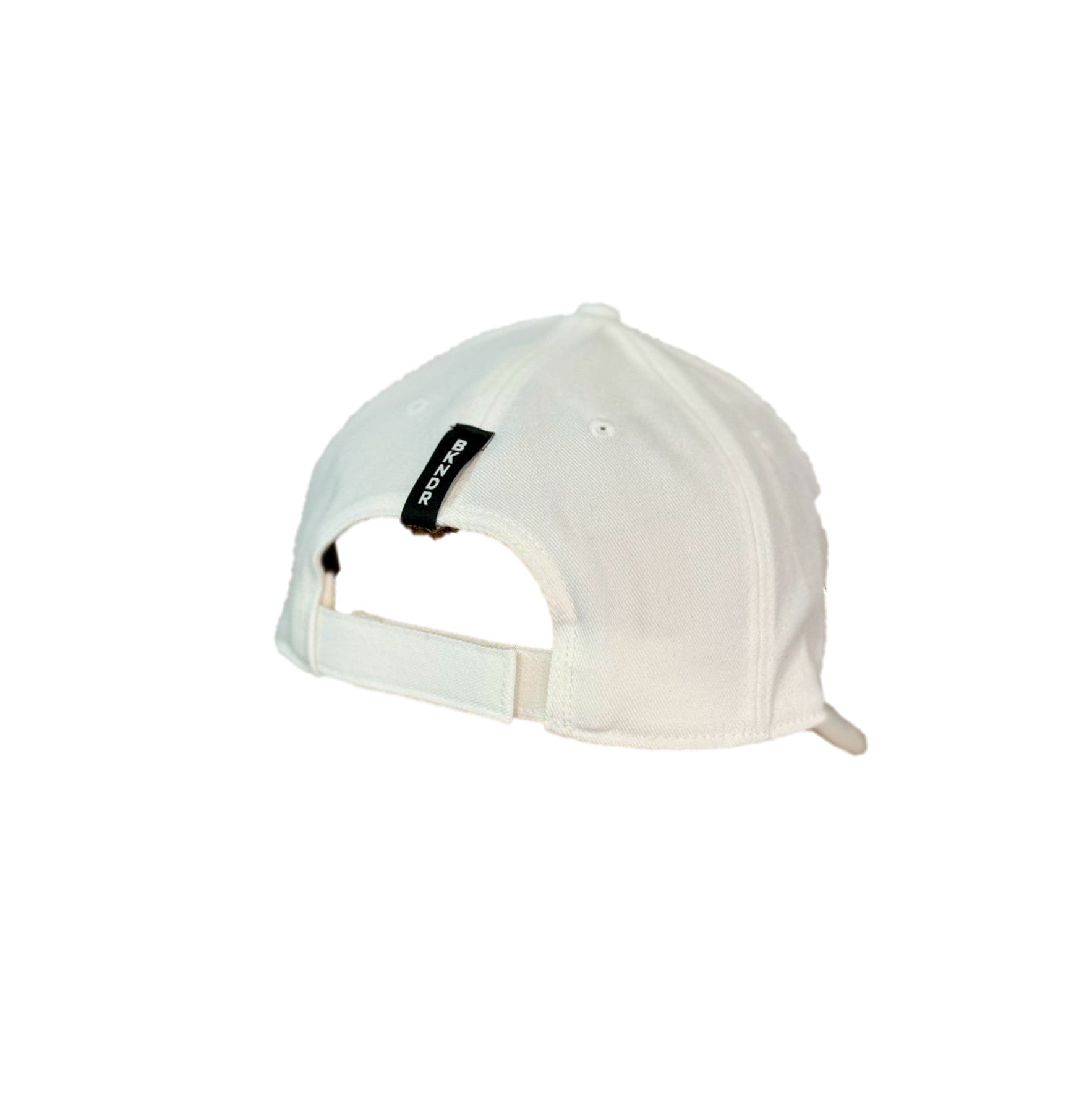 6panel cap WHT