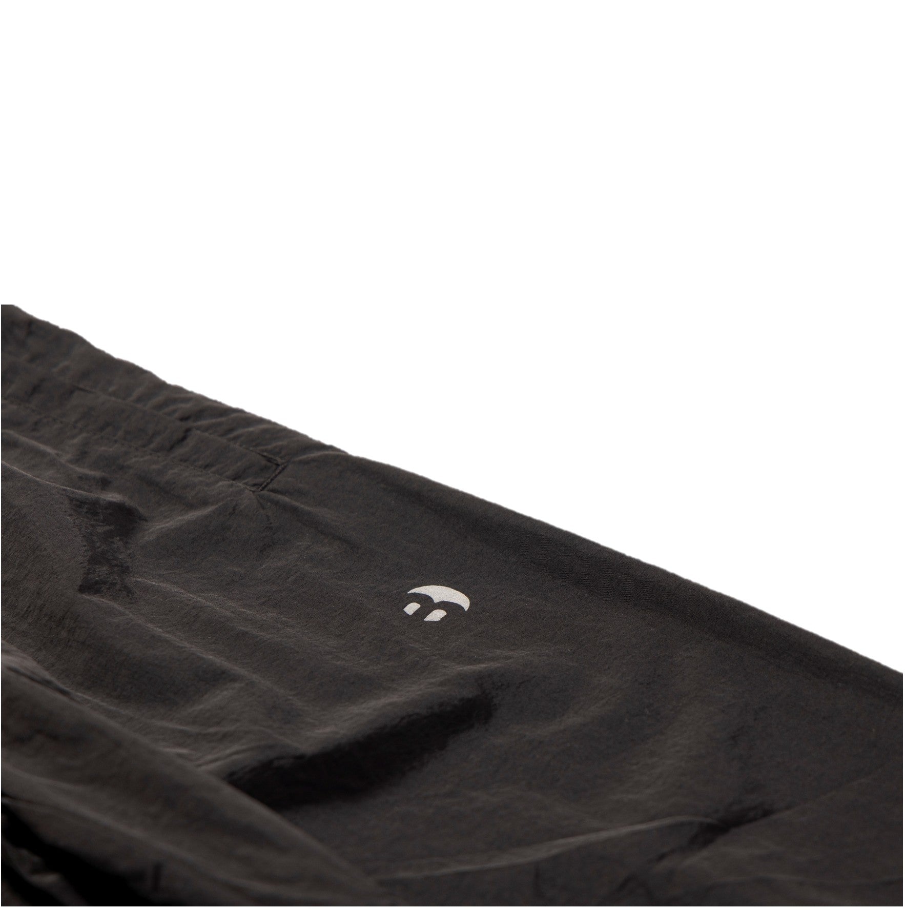 Nylon track pants BLK