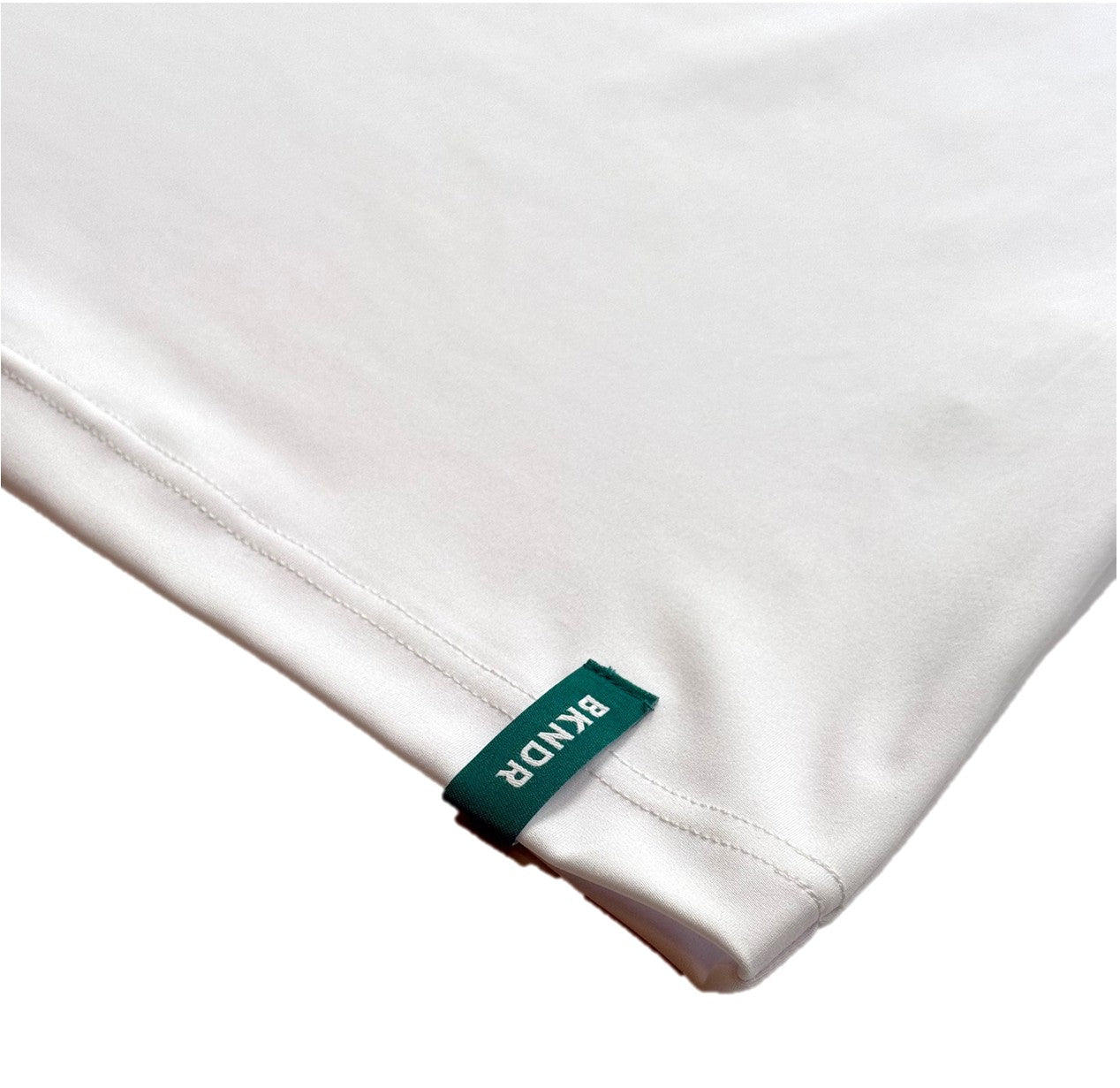 Mock neck L/S shirt WHT