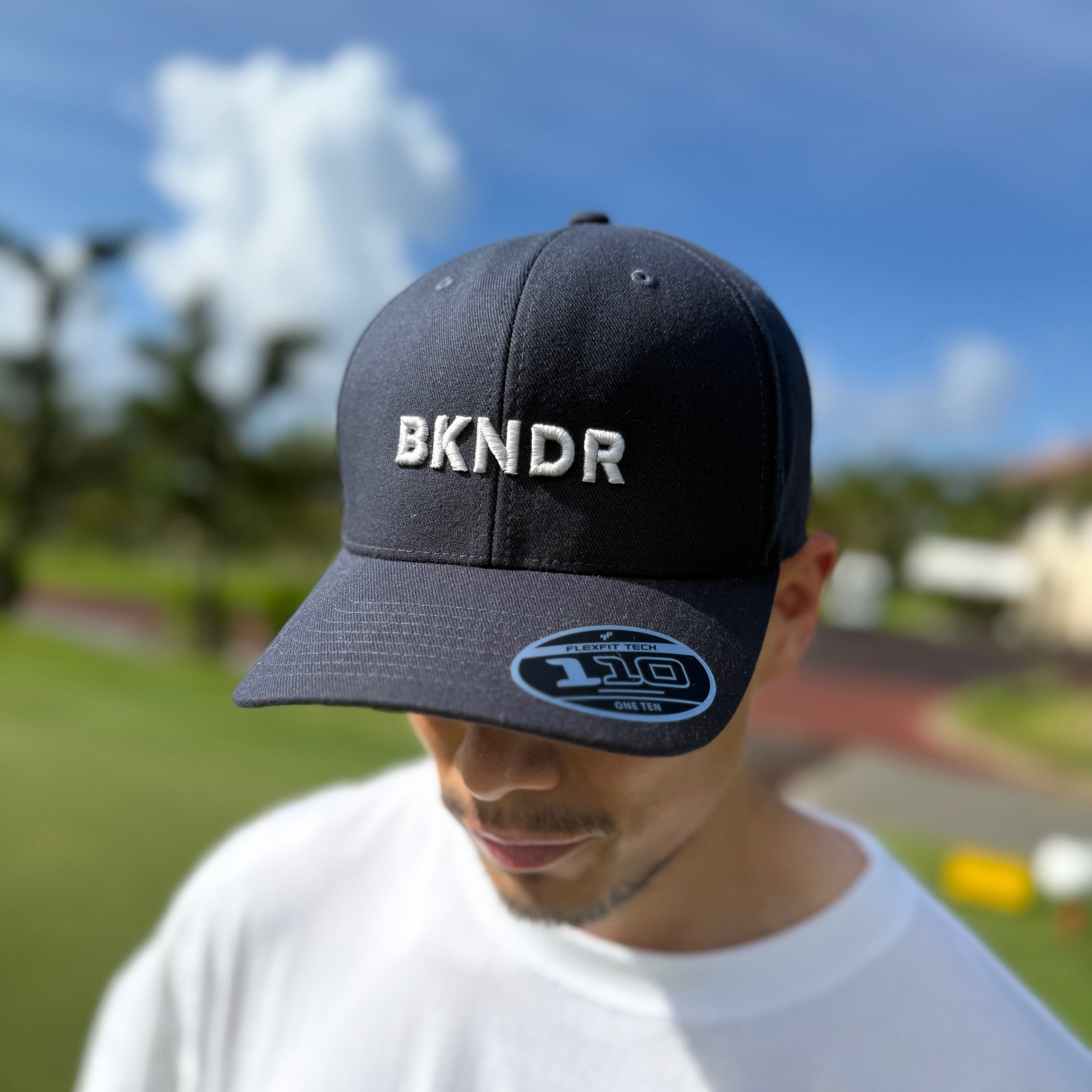 6panel cap BLK