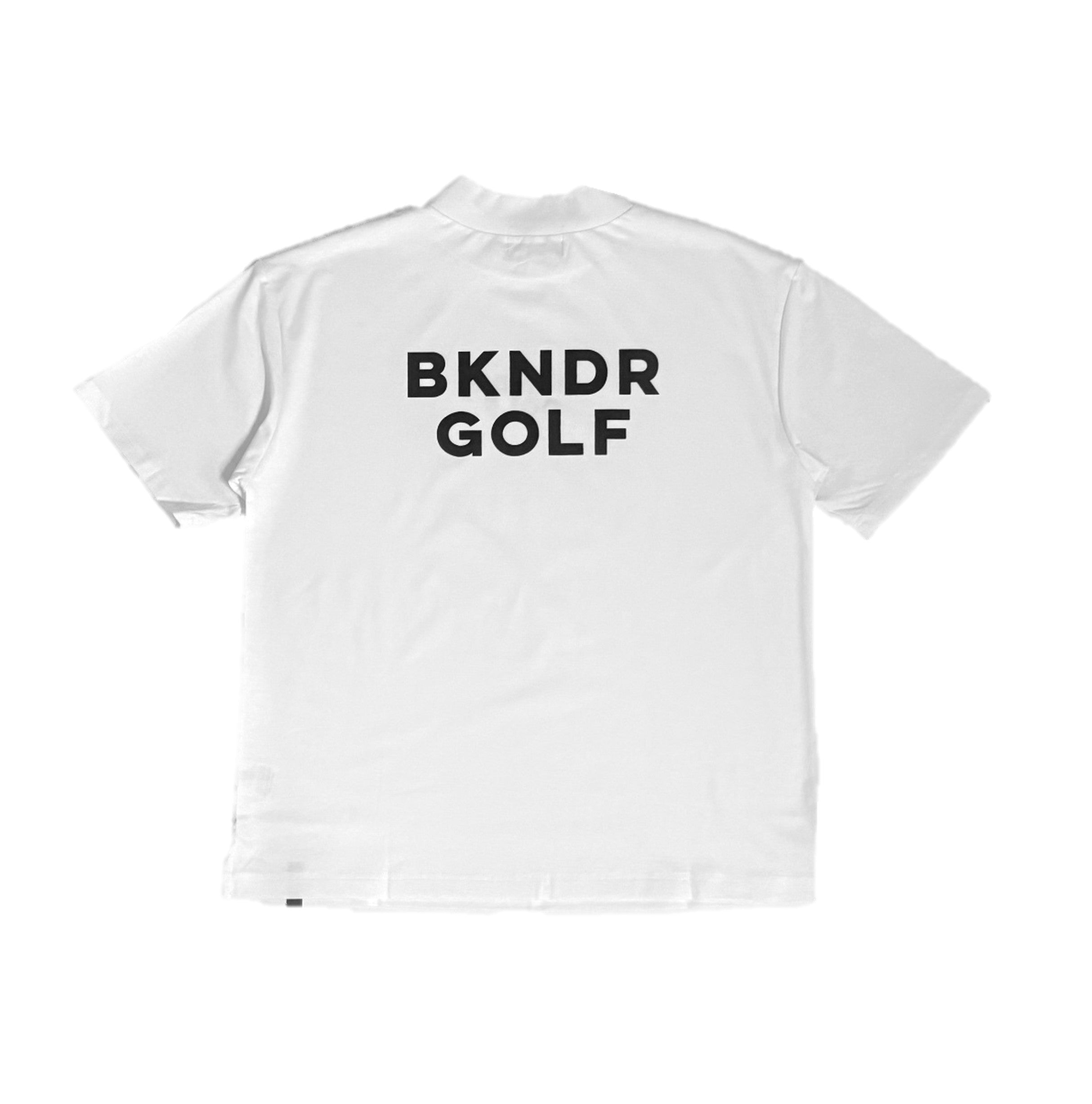 H/S Mock neck shirts WHT