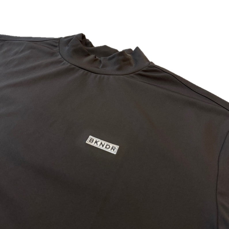 H/S Mock neck shirts BLK