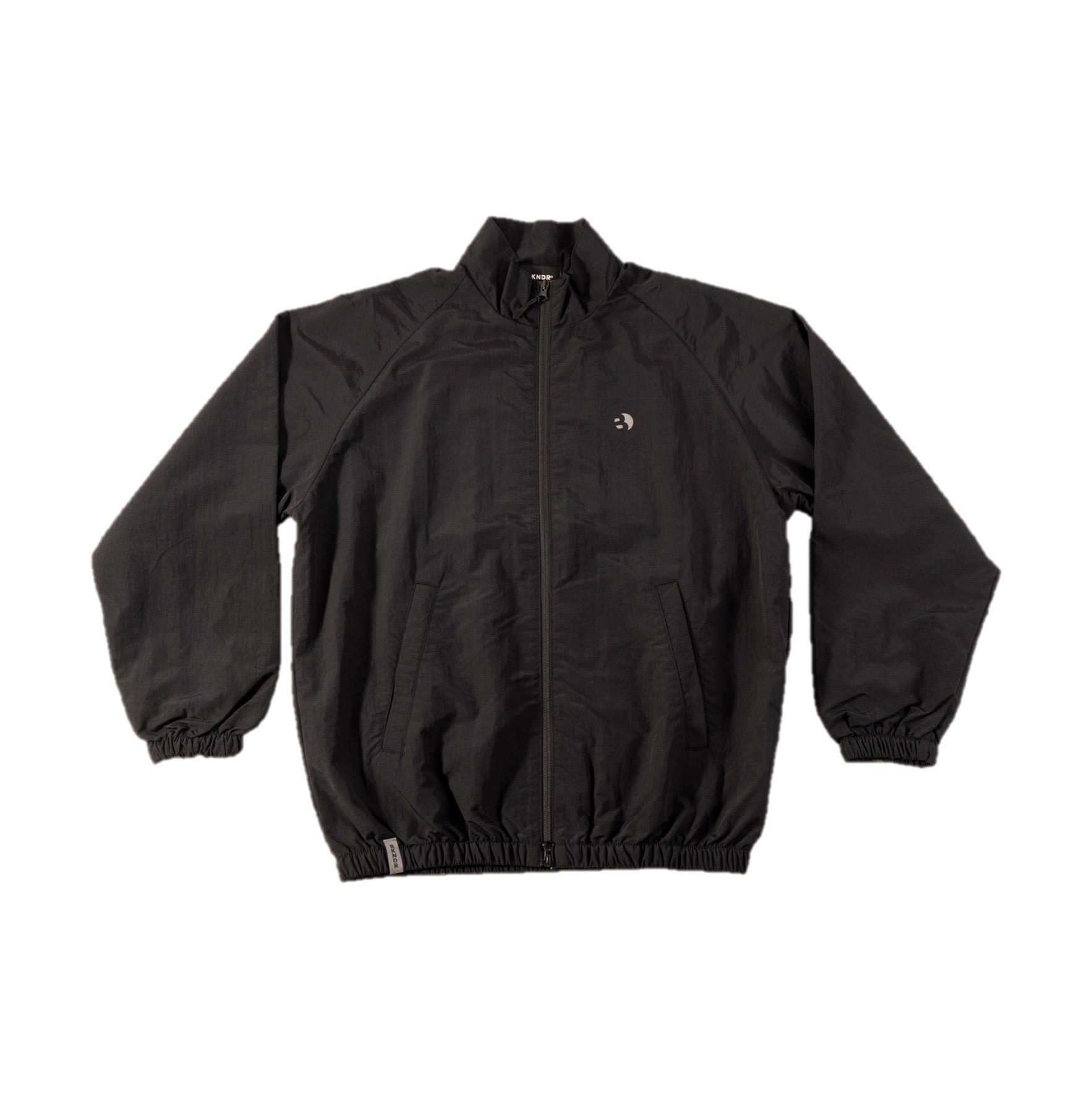 Nylon track jaket BLK