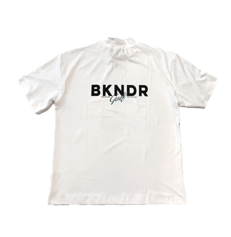 H/S Mock neck shirts WHT