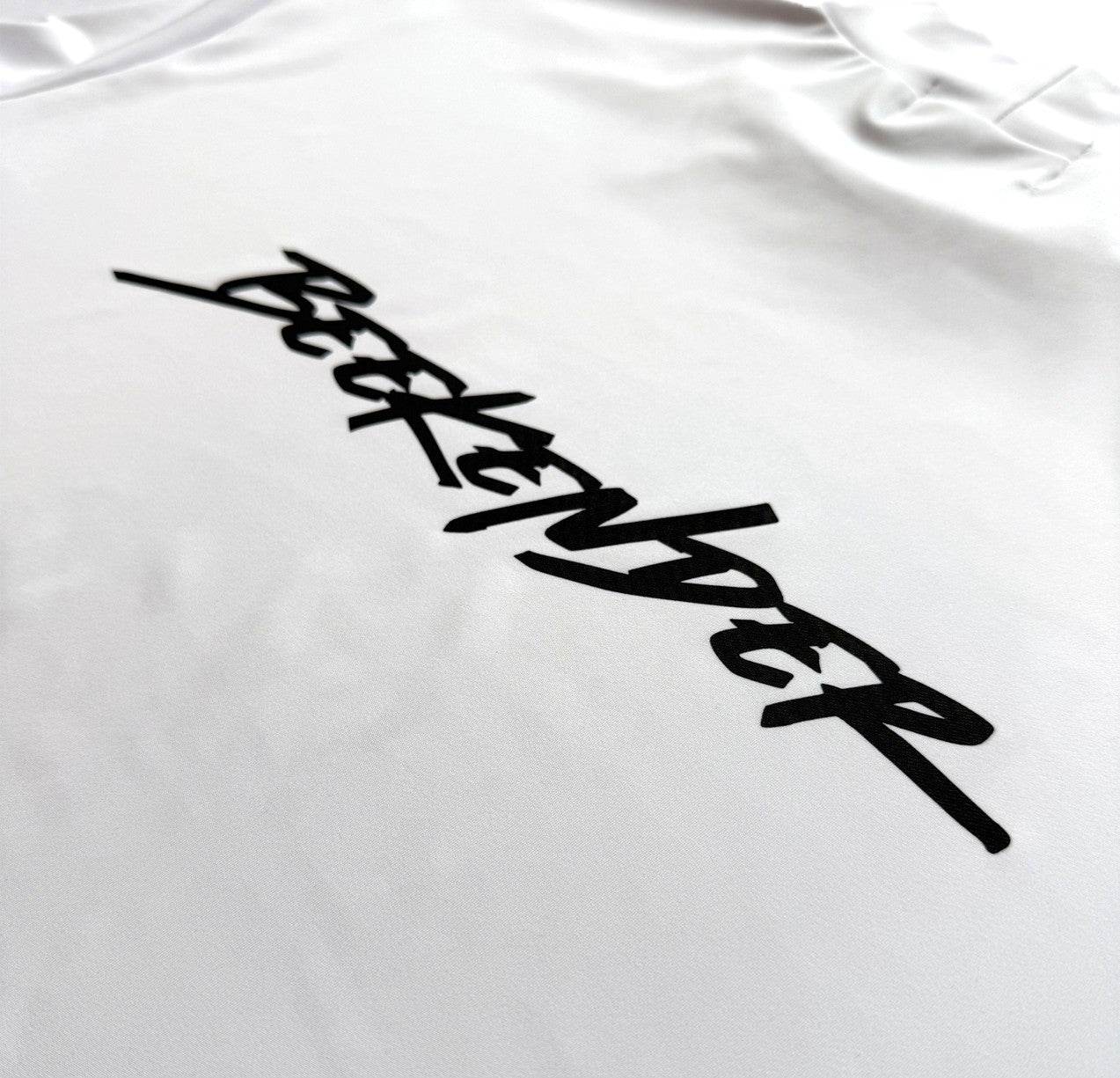 Mock neck L/S shirt WHT