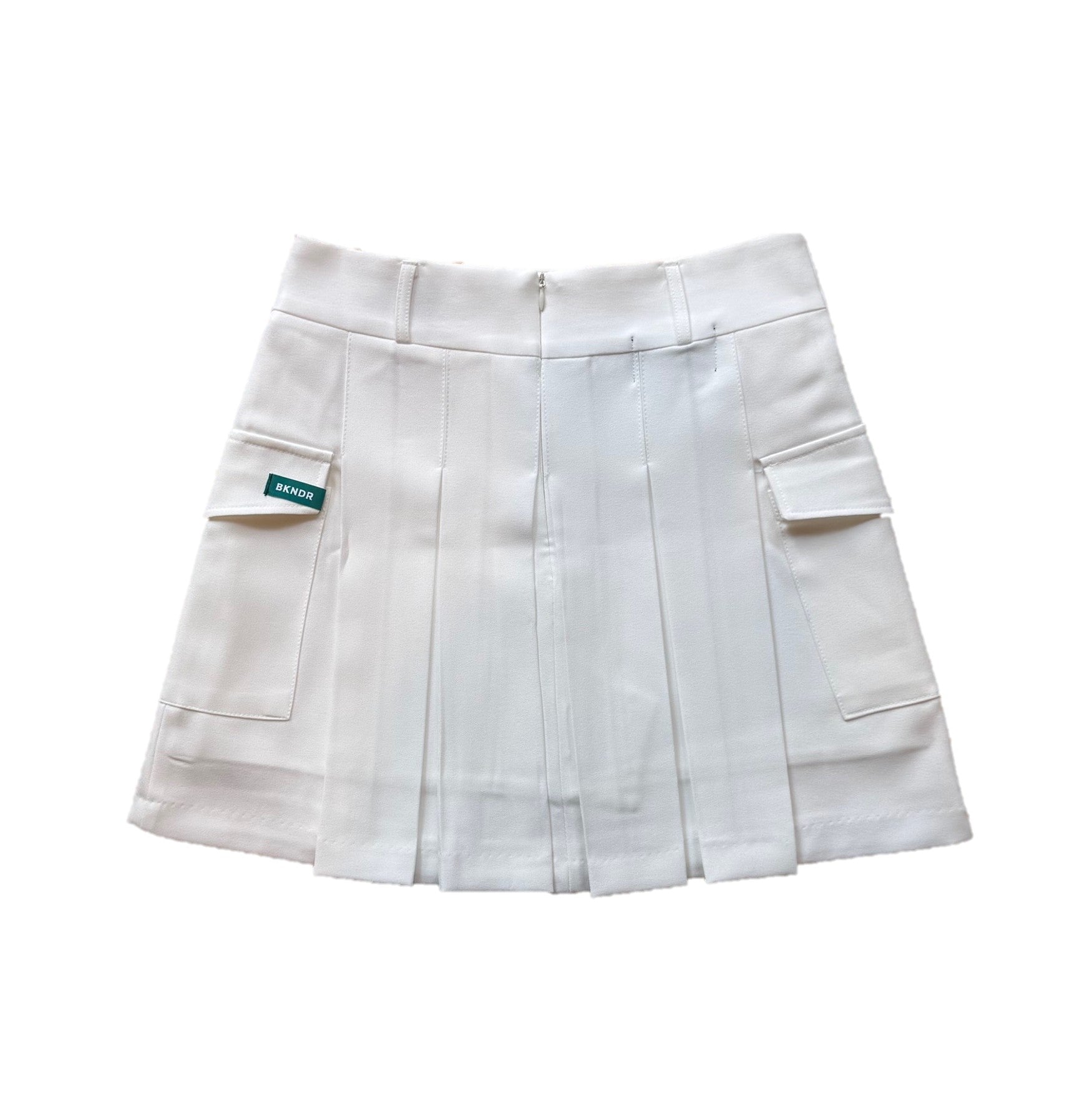 Pleated skirt WHT