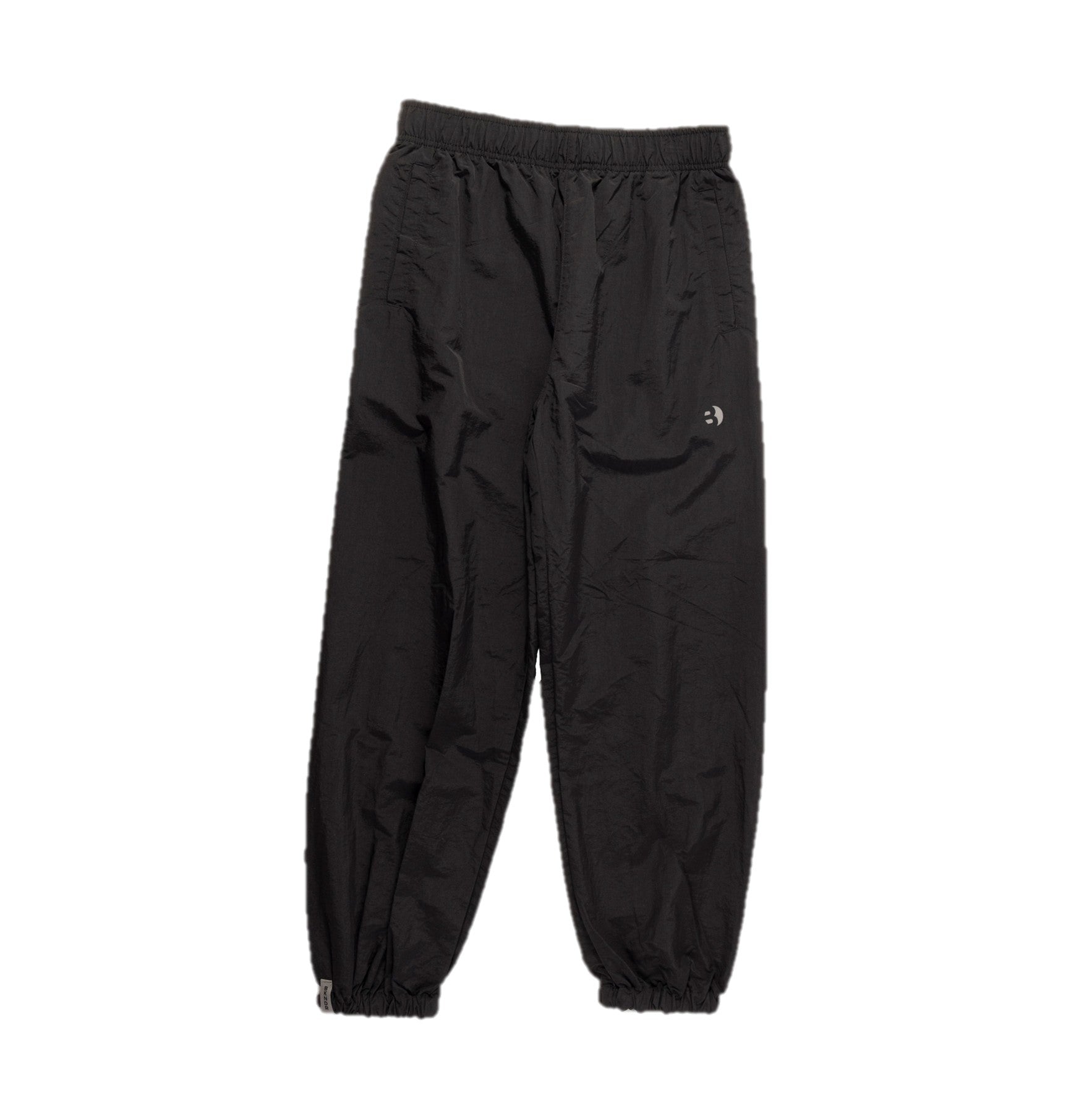 Nylon track pants BLK