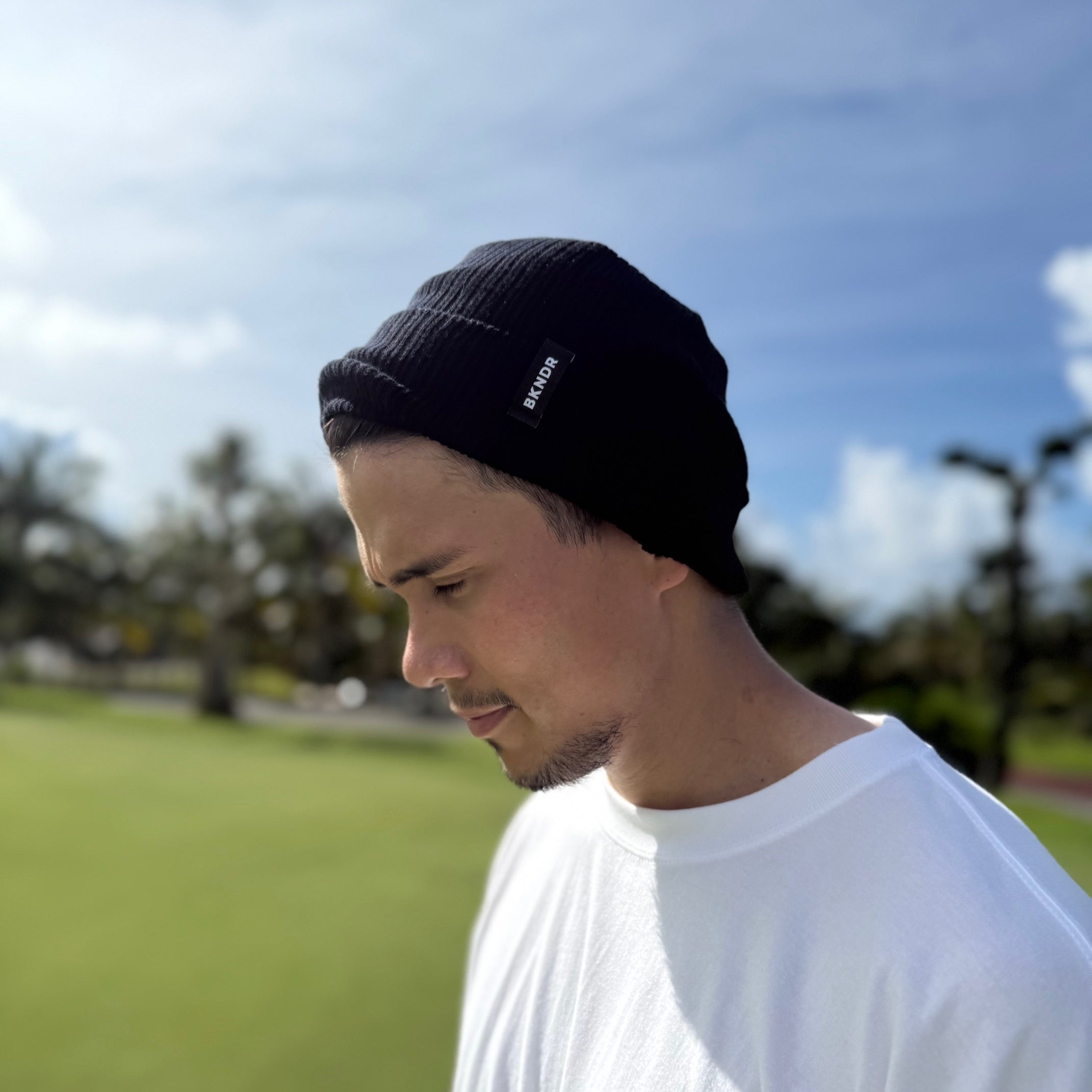 Knit cap BLK
