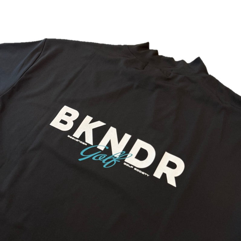 H/S Mock neck shirts BLK