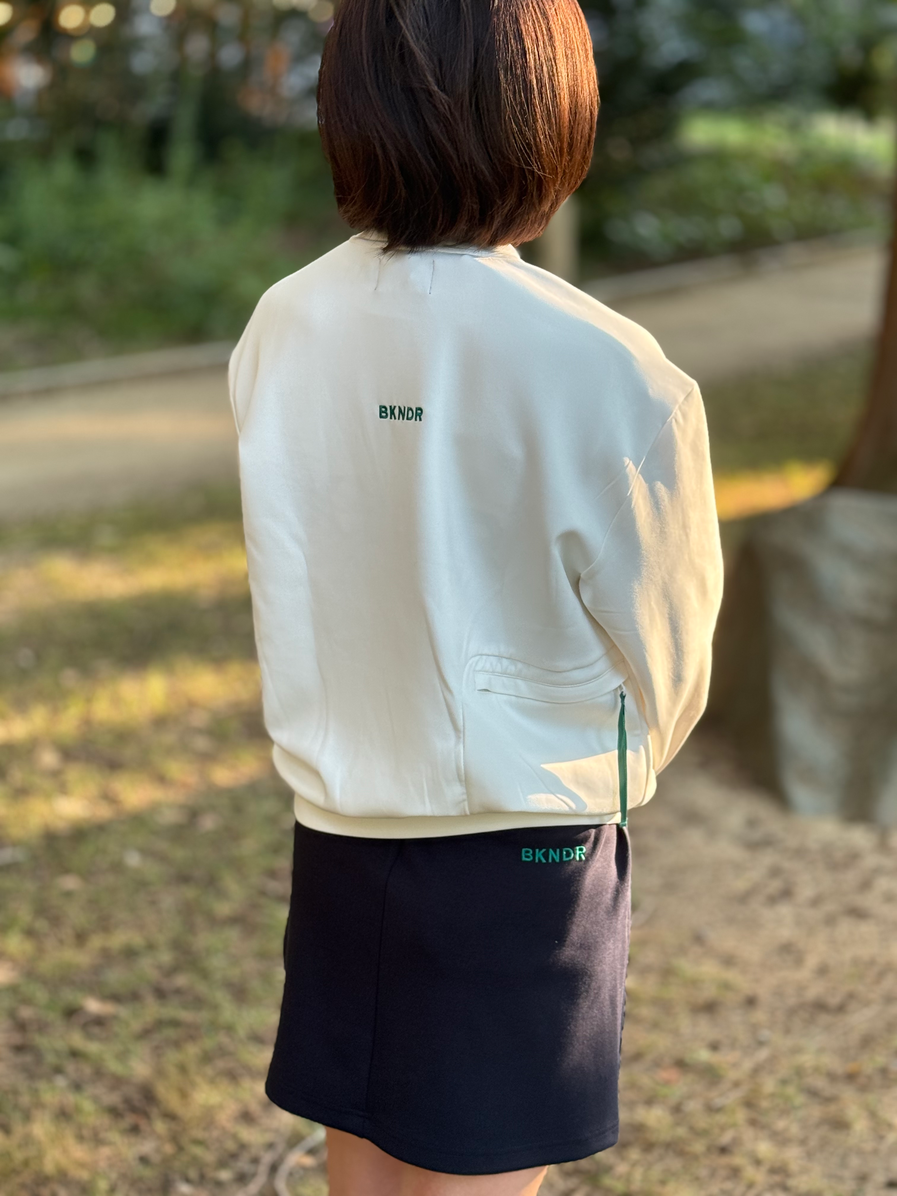 Danboul Crew neck pull over WHT