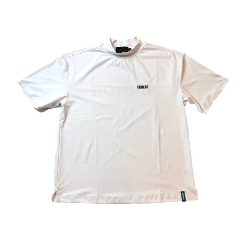 H/S Mock neck shirts WHT