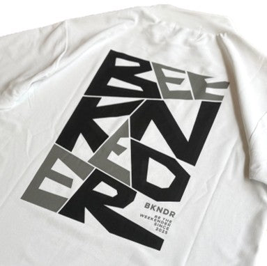 H/S Mockneck shirts art logo pt WHT