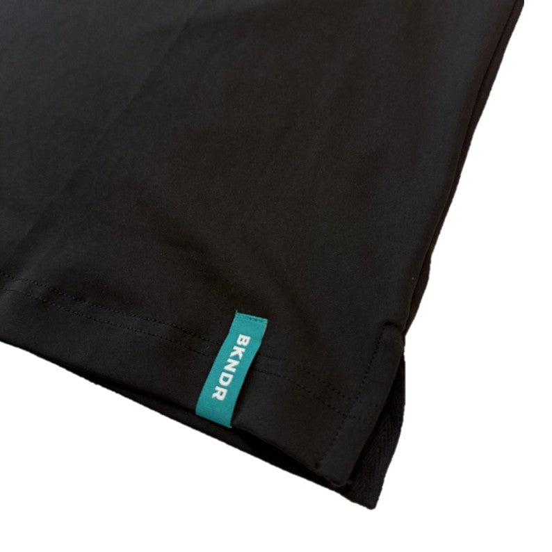 H/S Mock neck shirts BLK
