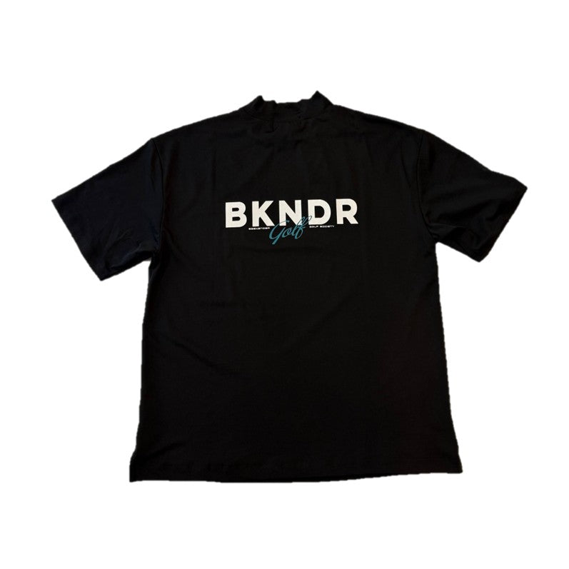 H/S Mock neck shirts BLK