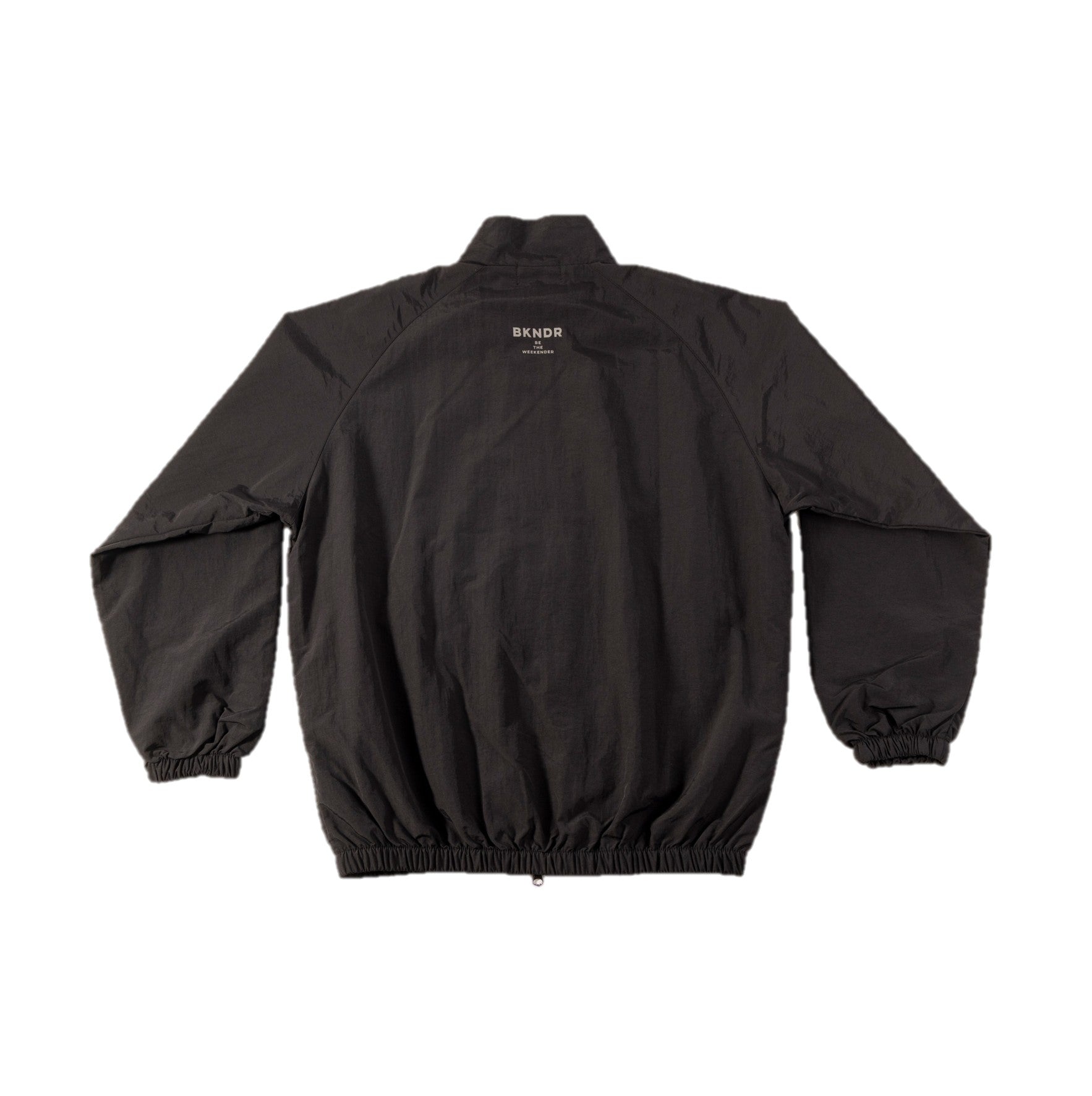 Nylon track jaket BLK