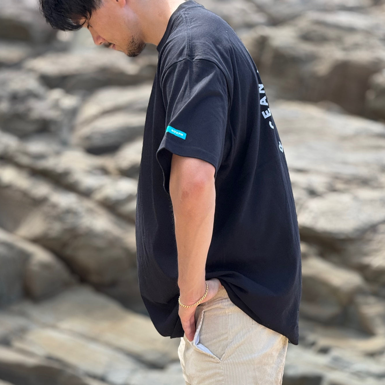 H/S Tee shirts BLK