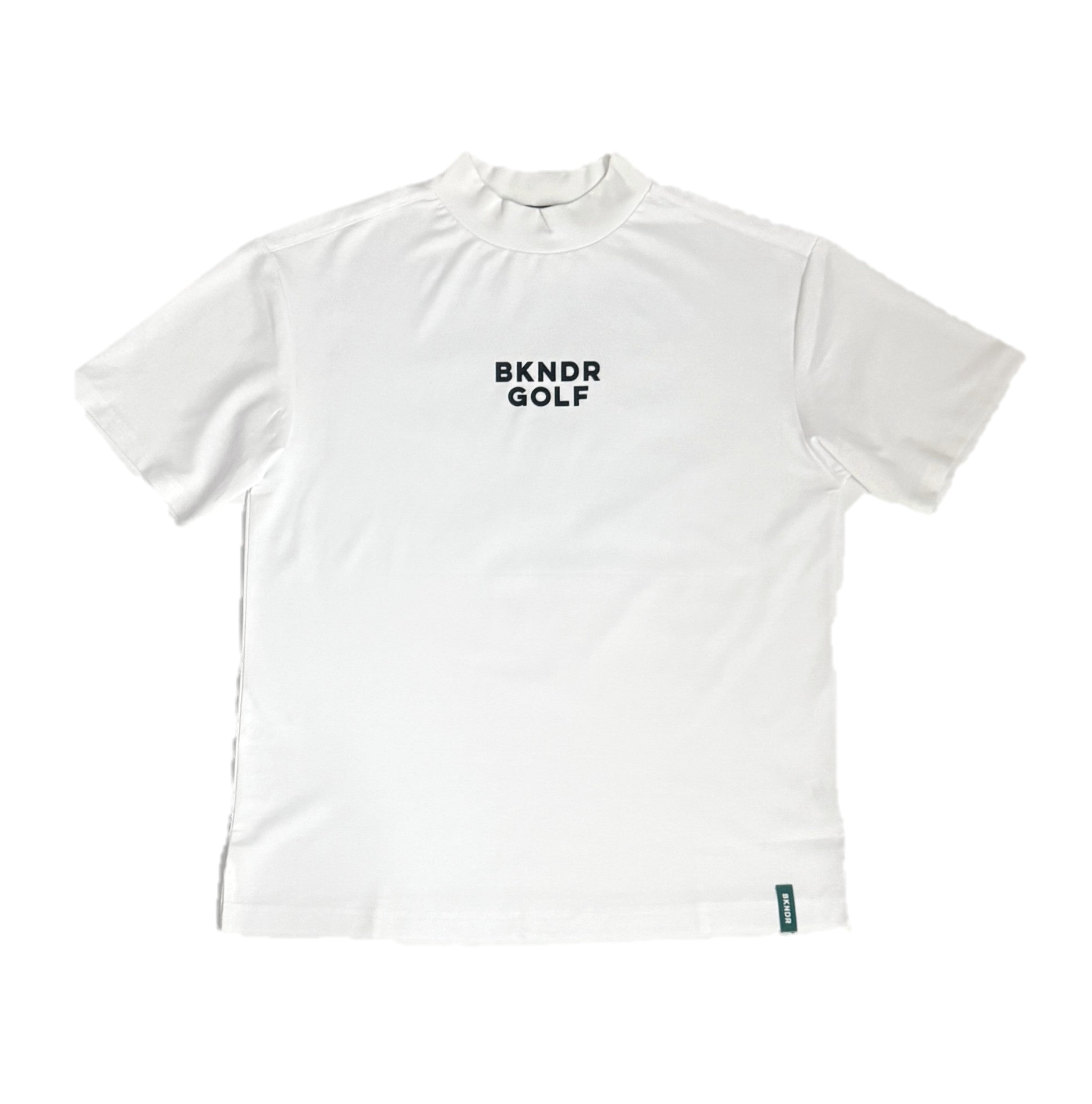 H/S Mock neck shirts WHT